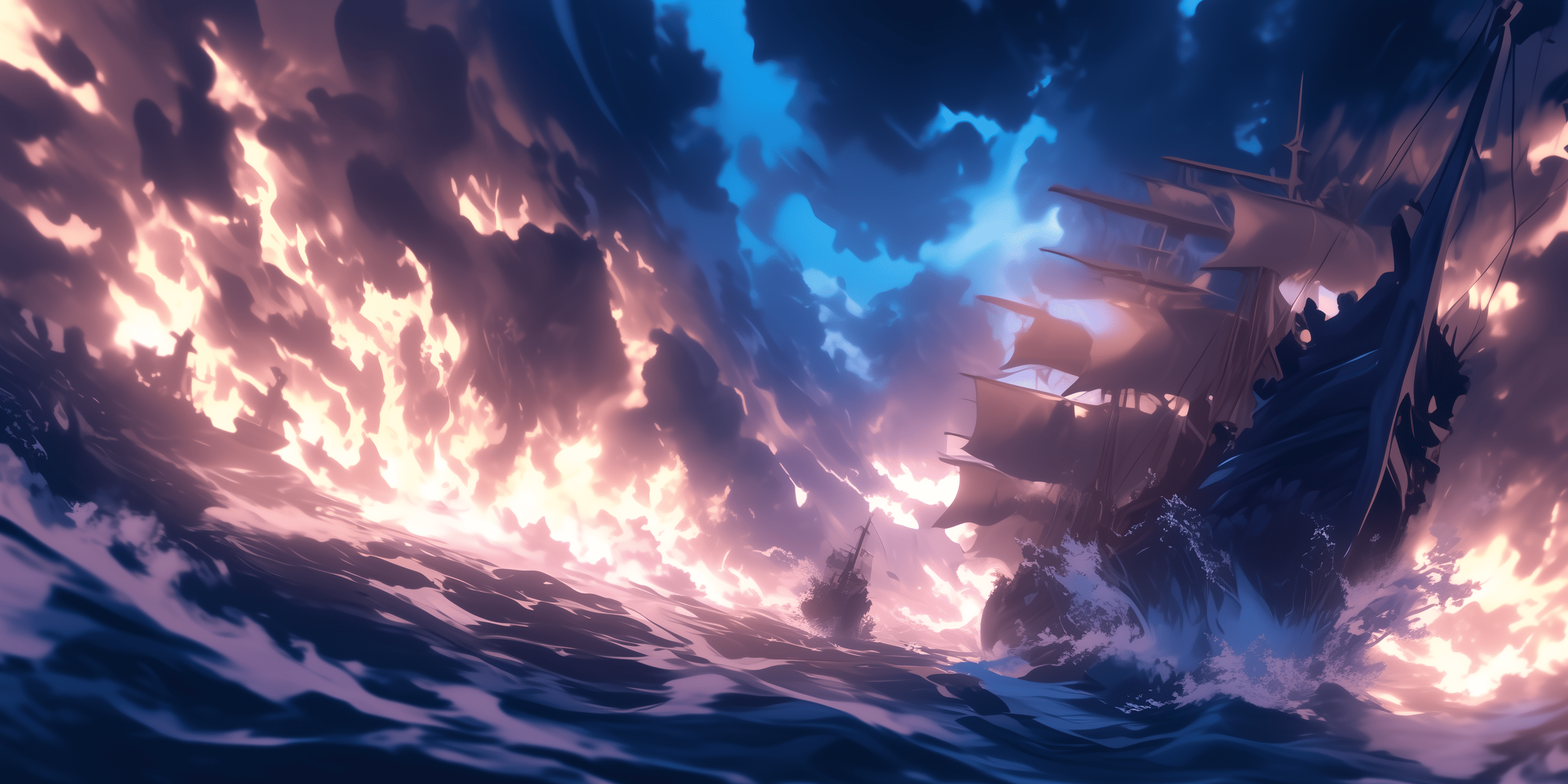Illustration du scénario La Grande Marine de Theran